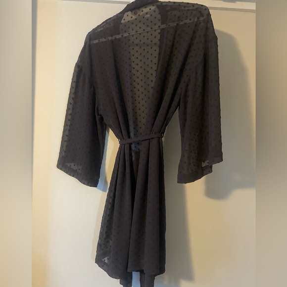 Sheer dotted robe - Picture 3 of 4